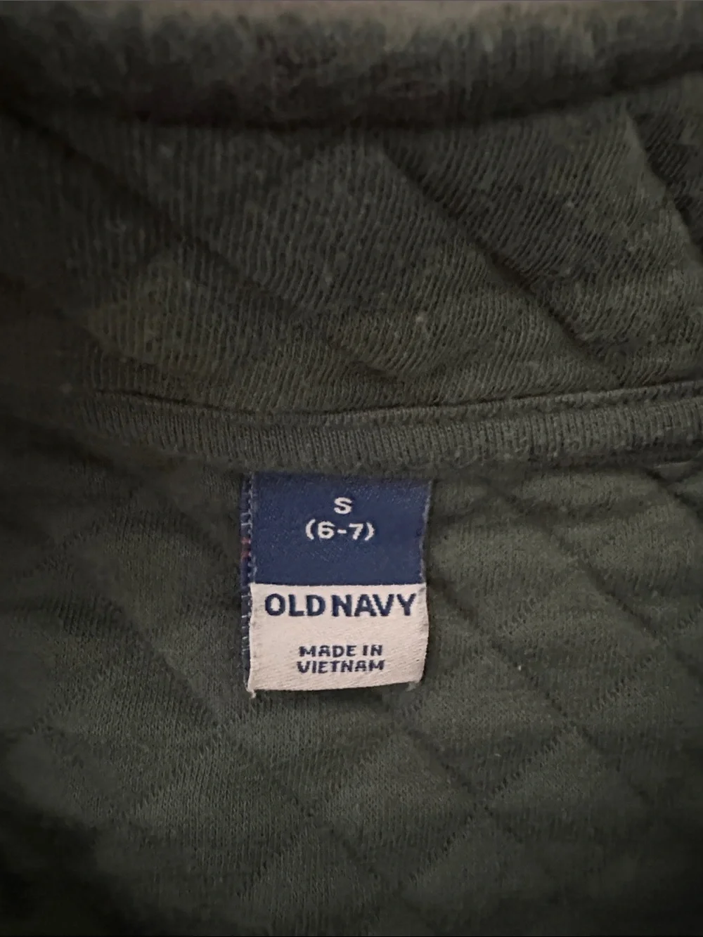 Old Navy cozy quilted